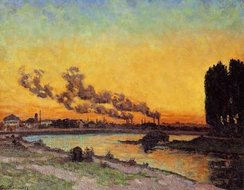 阿曼 吉約曼 Sunset at Ivry 阿曼 吉約曼 Sunset at Ivry